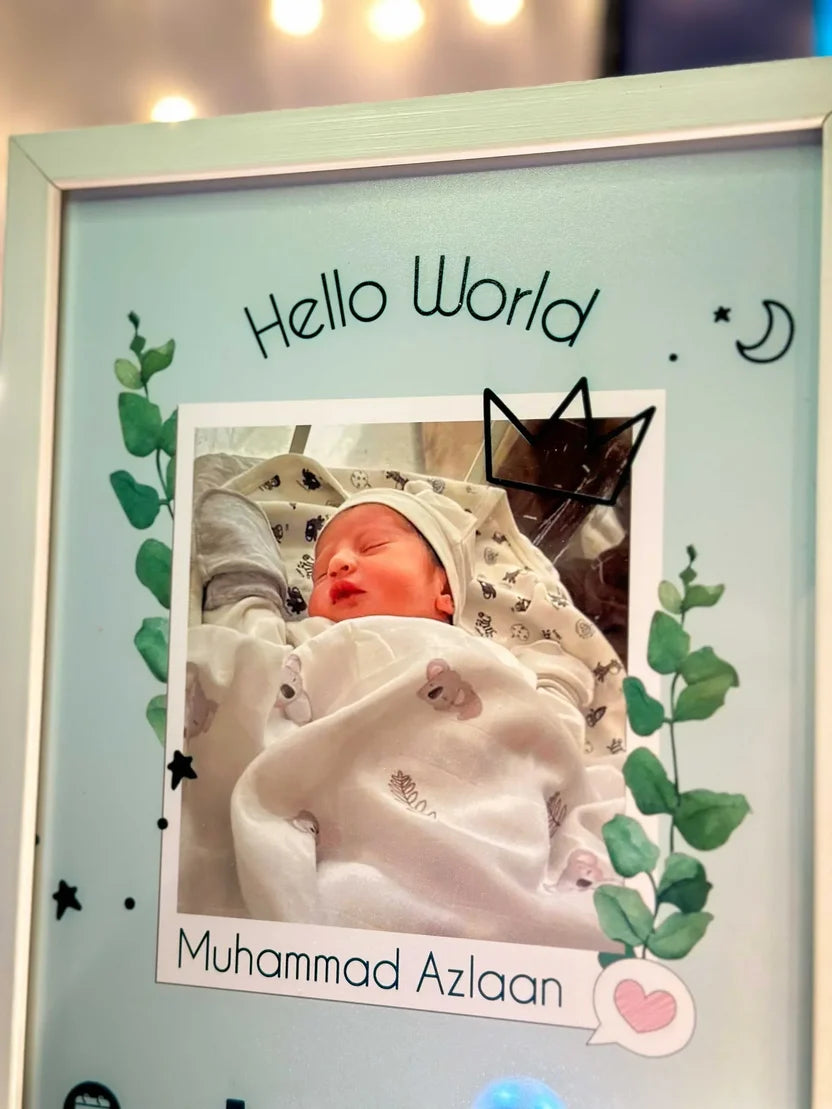 New Born Baby Frame - AHP Customize