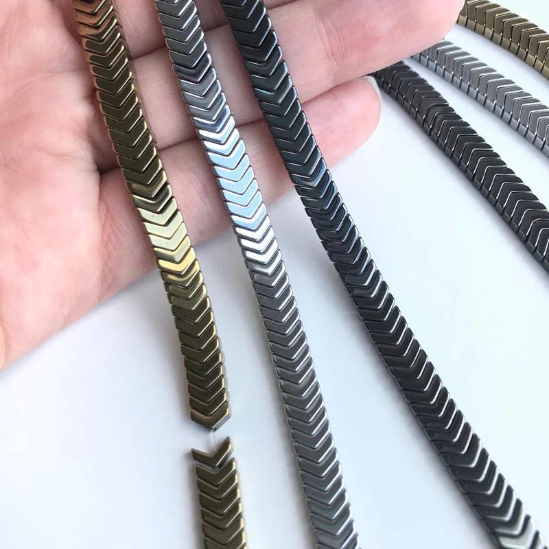 Handmade - Unisex Hematite Arrow Bracelet - AHP Customize