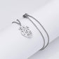 Romantic Heart Pendant Necklace – Elegant Love Gift for Her - AHP CUSTOMIZE
