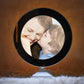 Personalized Round Magic Mirror – Custom LED Photo Mirror | AHP Customize