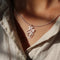 Romantic Heart Pendant Necklace – Elegant Love Gift for Her - AHP CUSTOMIZE