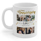Personalized Anniversary Gift Mug | Custom Photo & Name Coffee Mug for Couples – AHP Customize
