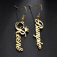 Personalized Custom Name Earrings | Customized Name Earrings for Women & Girls