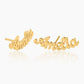 Personalized Custom Name Earrings | Customized Name Earrings for Women & Girls