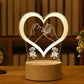 Custom 3D LED Illusion Lamp for Fiancé | Personalized Acrylic Night Lamp – AHP Customize