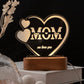 Custom 3D LED Illusion Lamp for Fiancé | Personalized Acrylic Night Lamp – AHP Customize