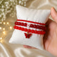 Butterfly Bliss Bracelet Set – 3 Piece Beaded Butterfly Charm Bracelets | AHP Customize
