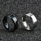 Personalized Silver Ring | Custom Name & Date Engraved Couple Ring with Heart or Crown