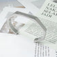 Stainless Steel Hexagon Cuff Bangle - AHP Customize