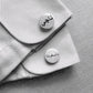 Customized Name Coin Shape Studs | Personalized Men's Formal Accessories - AHP Customize