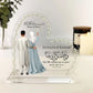 Personalized Heart-Shaped Anniversary Gift | Custom Couple Acrylic Plaque | Wedding & Anniversary Gift