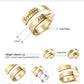 Personalized Engraved Dual Name Adjustable Ring - AHP Customize